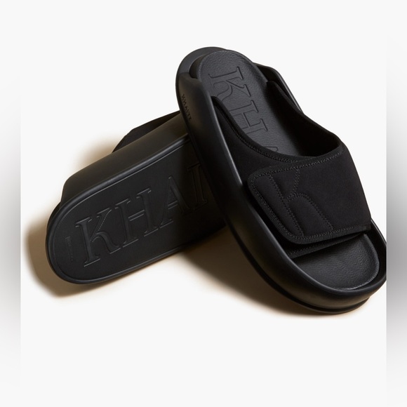 khaite rockaway slides